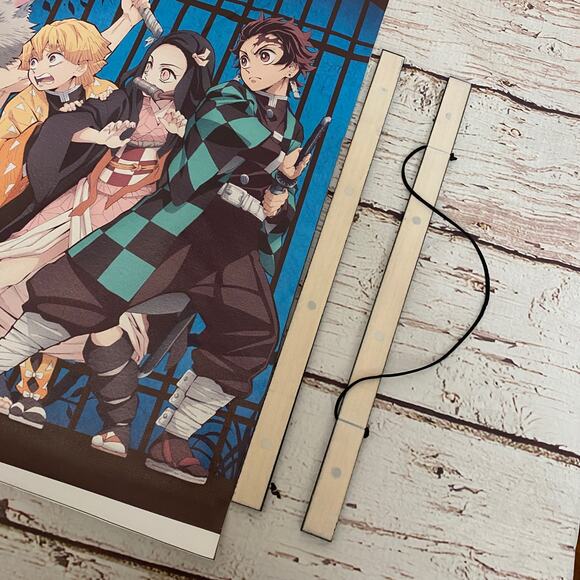 DEMON SLAYER Kimetsu No Yaiba Anime Wall Scroll Poster - Picture 8 of 11